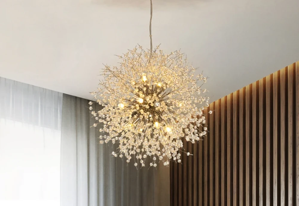 large globe chandelier