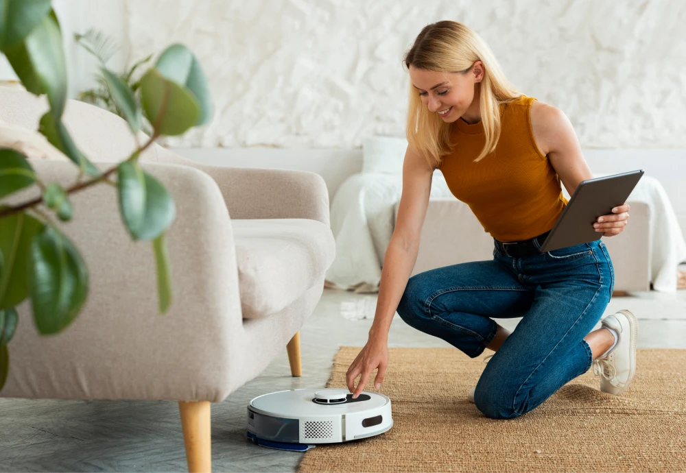 clean smart robot vacuum cleaner